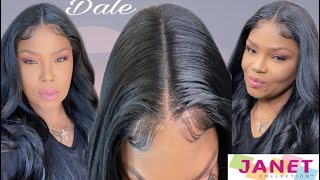 Janet Collection Hd Melt Extended Part ( Dale )Lace Front Wig