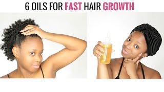 6 Oils For Fast Hair Growth (Oil Mixing Demo)