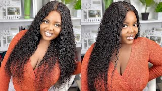 Watch Me Slay This Bomb 28Inch Water Wave Lace Closure Wig 2021 | Ft. Abby Hair