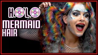 Holograhic Mermaid Hair Color (Wig Giveaway!)