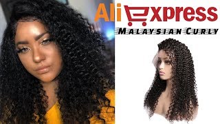 Aliexpress Malaysian Curly Wig | Cheap/Affordable 24"Inch  Wigs Under $120 !?
