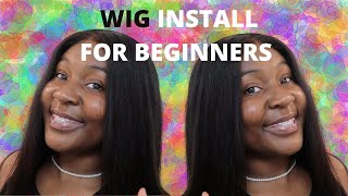 Applying My Own Wig Full Wig Install | Beginner Friendly Wig Install