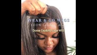 No More Glue!! Dome Cap Hd Lace Glueless Wigsyes Or Not???| Ft. Wavymy Hair