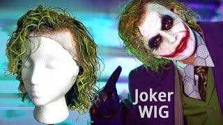 How I Make Receding Hairline / Bald Cap Wigs! (Joker ~ The Dark Knight) -Cosplay Tutorial