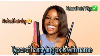 Essential Hair Styling Tools All Classy Women Must Have For Natural Hair/ Wigs.