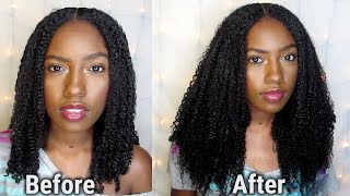 Better Length Afro Kinky Curly Clip Ins (Review + Tutorial)
