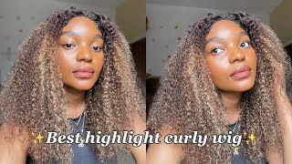 Hot Sale!!! #4/27 Curly Lace Human Hair Wig Install Ft. Dorsanee Hair