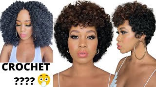 How To: Easy Curly Crochet Hair / No Leave-Out /Protective Style / Giveaway Announcement /Tupo1