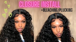 Alipearl Hair **Must Have** Curly Wig + Install + Bleaching/Plucking