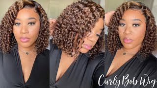 Grown & Sexy Vibes  | Short Curly Bob, Ready To Wear | Hayqueencrowns
