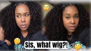 Sis, What Wig?? Tuh!! | My First U-Part Wig!!! | Hergiven Hair