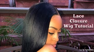 Tutorial: How To Make A Full Lace Closure Wig (Beginner Friendly) | Amazon Nadula Hair