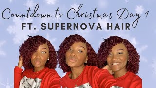 Supernova Hair 99J Curly Wave ( 4X4 Closure Wig ) | Holiday Hair