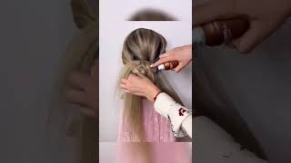 Easy And Very Beautiful Wedding Hairstyle