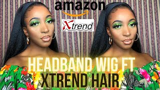 Synthetic Headband Wig Review Ft Xtrend Hair | Under Ps30 On Amazon//Mary Ode