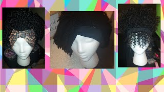 Headband Wigs Review| 1 Bob Yarn Twist Wig 2 Curly Ponytail Wigs And One With A Bang
