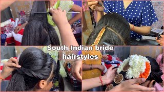 South Indian Bridal Hairstyles/ Wedding Hairstyles/ Indian Bridal Hairstyles