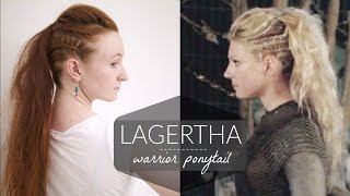 Lagertha Vikings Warrior Ponytail How To