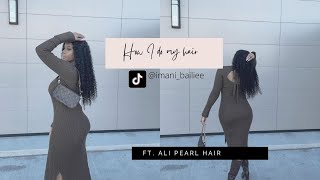 How To Put On A Closure Wig | Ft. Ali Pearl