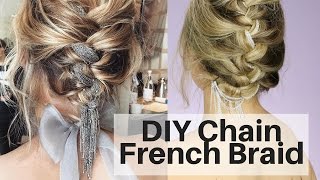 Diy Chain French Braid - Hair And Craft Tutorial!