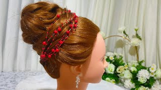 Easy Wedding Hairstyles || Cute Hairstyles #Weddinghairstyle