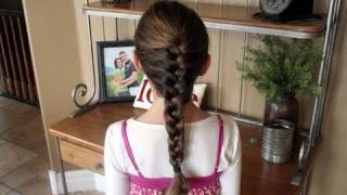 How To French Braid #2 | Braided Hairstyles | Cute Girls Hairstyles