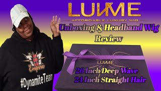 Luvme Unboxing & Headband Wigs Review I Deepwave I Straight Hair
