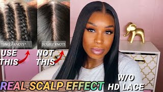 This Is Why Your Wig Doesn'T Look Natural!  *New Affordable Single Layered Edge Lace Wig