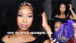 How To Style Headband Wig Ft. Luvme Hair Jerry Curl Wig | Shannon Pryor