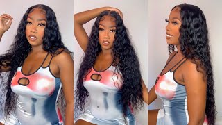 Pocahontas Who? Anyways  Must Have Water Wave  5X5 Closure Ft Recool Hair | The Tastemaker
