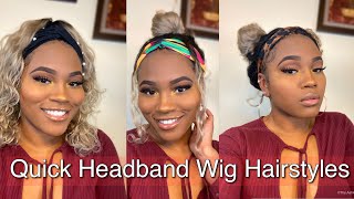 How To Style A Headband Wig