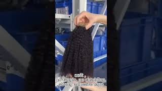 Afro Kinky Curly Brazilian Human Hair Tape In Hair Extensions Brazilian Remy Tape Hair 40Pcs/Bundle