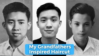 My Grandfathers Inspired Short Asian Haircut - Selfcut Hairstyle