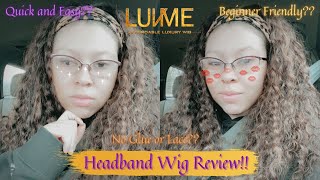 Amazing!! Luvme Hair Deep Wave Mix Color Highlights Headband Wig 20" | Wig Review | Tianca Domi