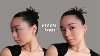 Sleek Bun Tutorial // Bella Hadid Inspired