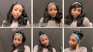 6 Different Baddie Hair Styles For Your Synthetic Headband Wig