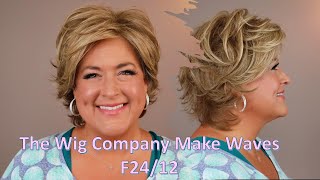 The Wig Company Make Waves In F24/12 Light Brown With Ash Blonde | Under $100!!