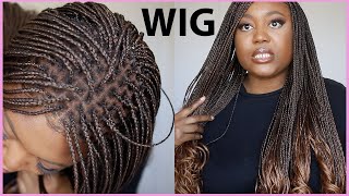 World'S Most Realistic French Curl Knotless Braids Wig..Ever! | Abbyliciouz