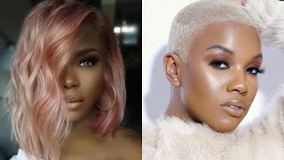 Gorgeous Bob, Pixie Haircuts & Med-Length Hairstyle Ideas For Black Women