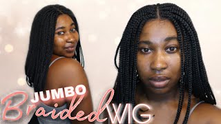 Another Braided Wig!? Jumbo Box Braided Wig From Amazon| Less Than $70