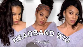 How To Style A Headband Wig Ft. Hergivenhair