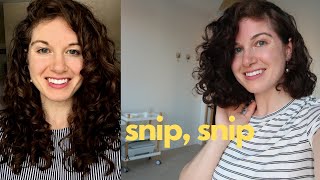 Short Curly Hair Chop | Instagram Made Me Do It
