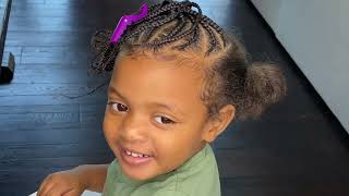 Emmy Goes Off To School Hairstyle | Kids Braid Design