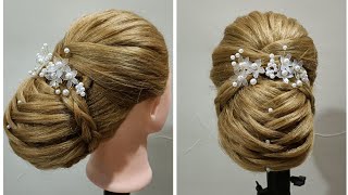  Quick And Easy Wedding Hairstyle  #Weddinghairstyles #Beautifulhairstyles #Easyhairstyle
