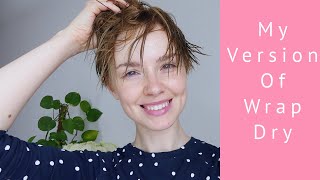 How To Wrap Dry Short Hair