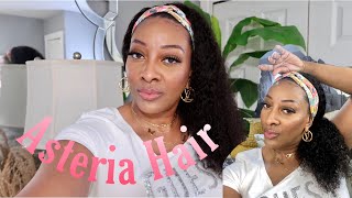 Summer Vibes  It'S The Curls For Me | Headband Wig & Protective Style | Ft. Asteria Hair