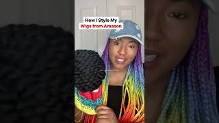 Bun Wig Review | Cheap Amazon Headband Wig Show And Tell