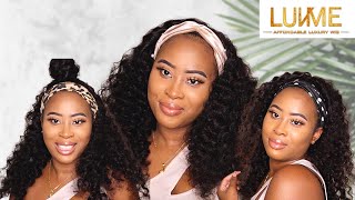 Sis! This Headband Wig Is Everything! | Luvme Hair Deep Wave Headband Wig Review| | Liallure