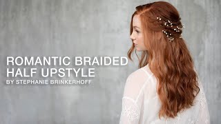 Romantic Braided Half Upstyle By Stephanie Brinkerhoff | Kenra Professional