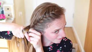 How To Side Frenchbraid | Braidsandstyles12